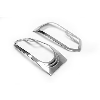 Krom forlygterammer (2 stk., rustfrit stål) Volkswagen T5 2010–2015 foto 2