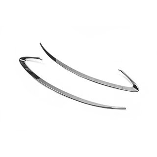 Krom forlygterammer (2 stk., plast) Ford Fiesta 2008–2017 foto 3