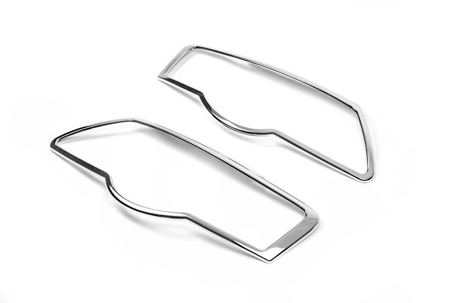 Volkswagen Passat B6 2006–2012 Krom forlygterammer (2 stk., plast) Image