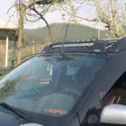 Nissan Navara 2006–2015 Solskærm til forrude V3 (LED) foto 1