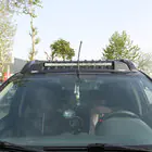 Nissan Navara 2006–2015 Solskærm til forrude V3 (LED) foto 2