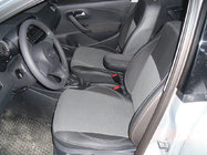 Volkswagen Polo 2010–2017 Sædeovertræk i kunstlæder SoyuzAuto Premium foto 1
