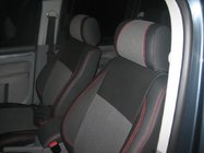 Volkswagen Caddy 2004–2010 Sædeovertræk (kunstlæder↗stof, Premium) foto 2