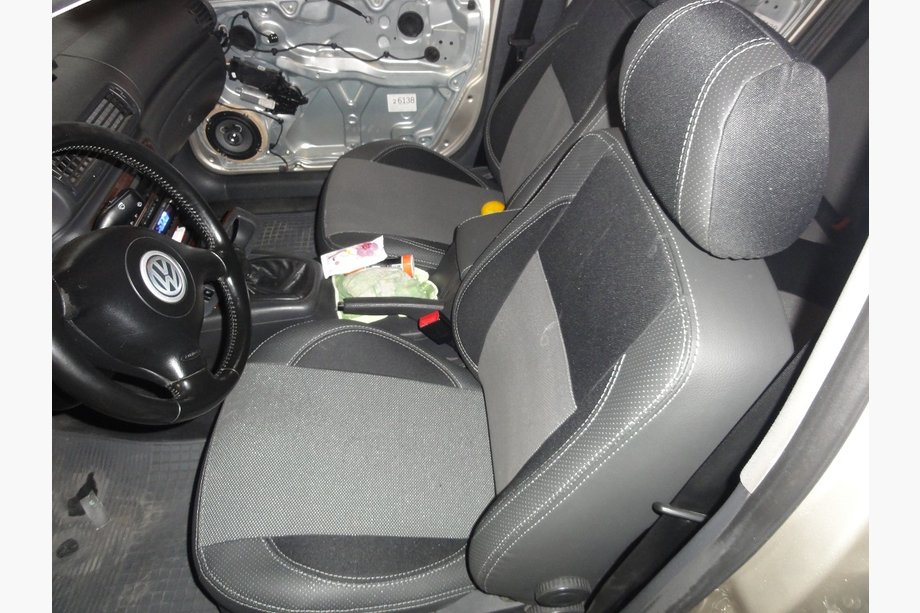 Volkswagen Passat B5 1997–2005 Sædeovertræk (kunstlæder↗stof, Premium) Image