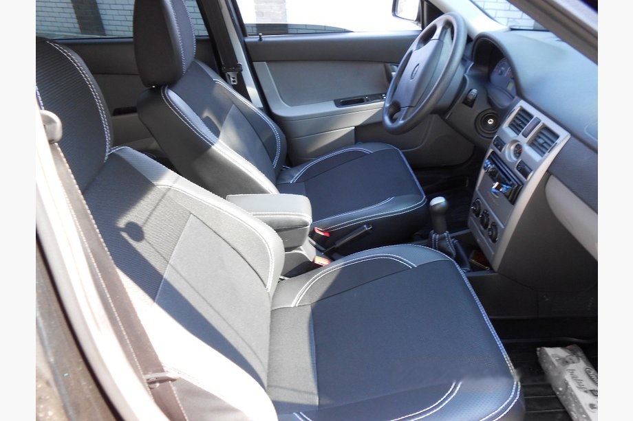 Lada Priora 2007–2018 Sædeovertræk i kunstlæder SoyuzAuto Premium Image