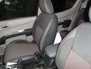 Mitsubishi L200 2006–2015 Sædeovertræk i kunstlæder SoyuzAuto Premium foto 3