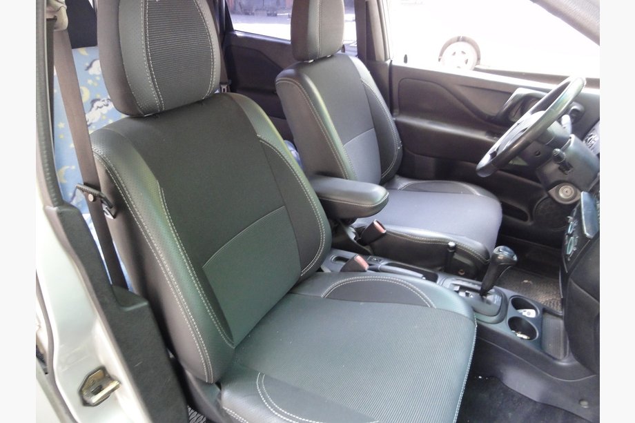 Mitsubishi Space Star 1998–2006 Sædeovertræk i kunstlæder SoyuzAuto Premium Image