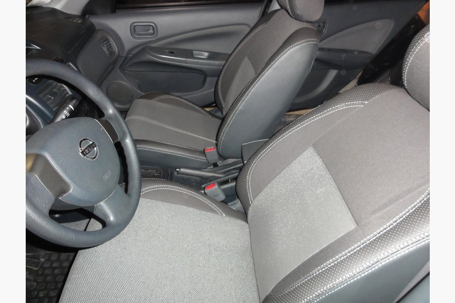 Nissan Almera B10 Classic 2006–2012 Sædeovertræk i kunstlæder SoyuzAuto Premium Image