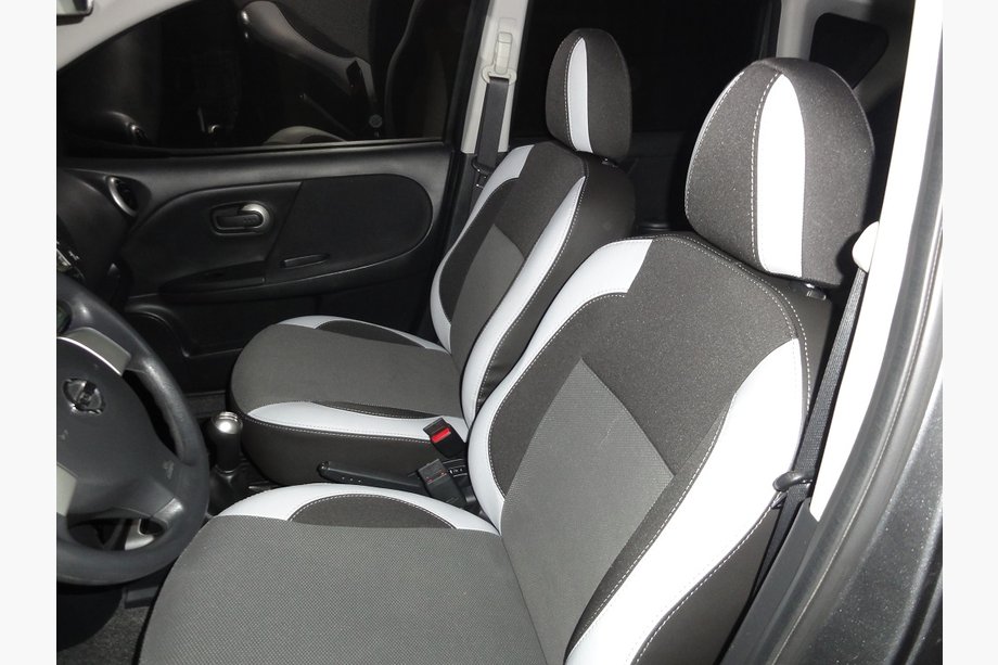 Nissan Note 2004–2012 Sædeovertræk i kunstlæder SoyuzAuto Premium Image