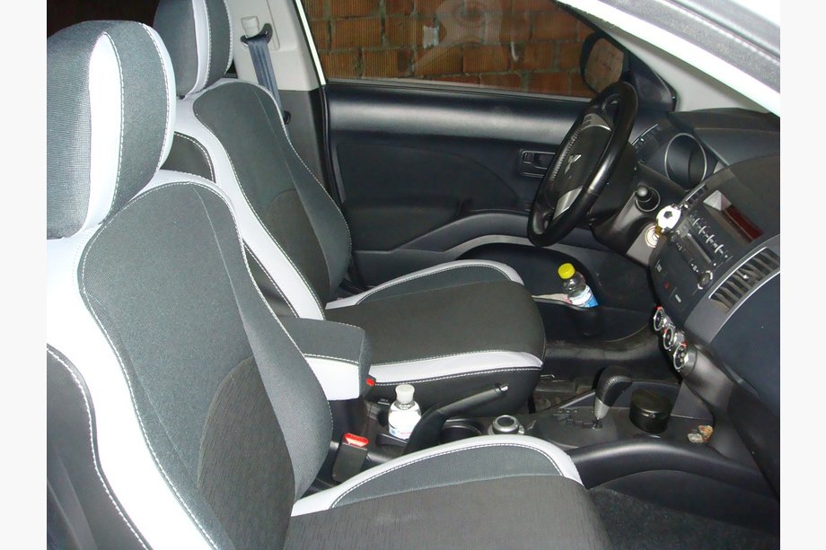 Peugeot 4007 2007–2013 Sædeovertræk i kunstlæder SoyuzAuto Premium Image