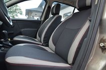 Renault Sandero 2007–2013 Sædeovertræk i kunstlæder SoyuzAuto Premium foto 1
