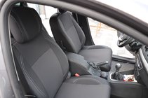 Renault Megane III 2009–2016 Bil-sædeovertræk (kunstlæder↗stof, Premium) foto 5