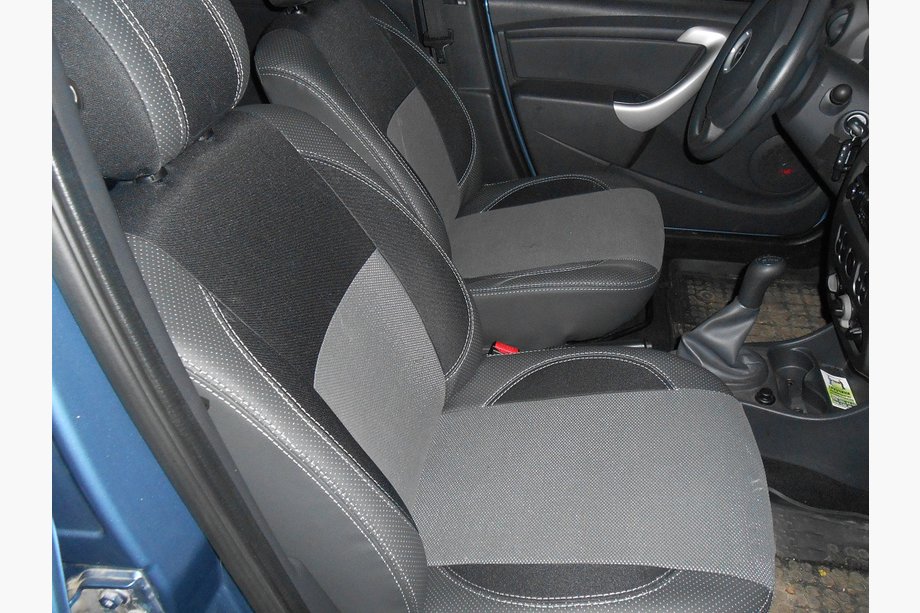 Renault Logan I 2008–2013 Nyhed! Sædeovertræk i økolæder Brothers Premium Image