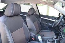Skoda Octavia II A5 2006–2010 Sædeovertræk (kunstlæder↗stof, Premium) foto 5