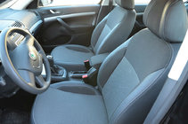Skoda Octavia II A5 2006–2010 Sædeovertræk (kunstlæder↗stof, Premium) foto 3