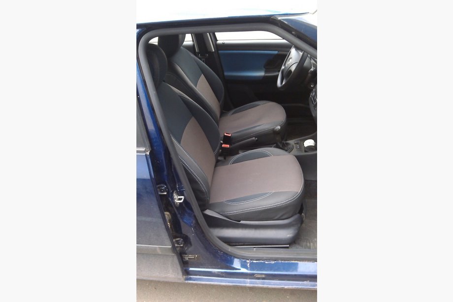 Skoda Fabia 2000–2007 Sædeovertræk (kunstlæder↗stof, Premium) Image