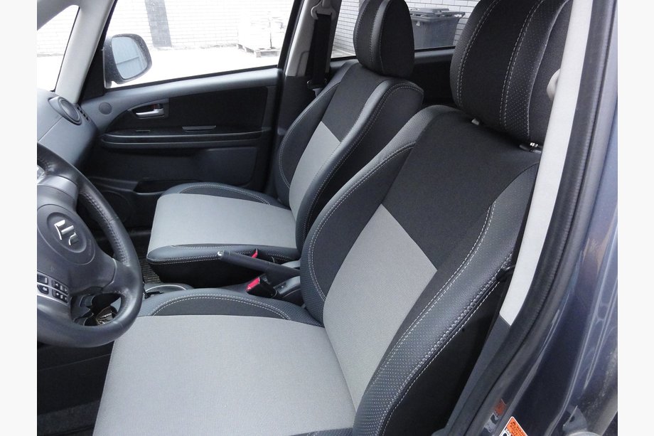 Suzuki SX4 2006–2013 Sædeovertræk i kunstlæder SoyuzAuto Premium Image