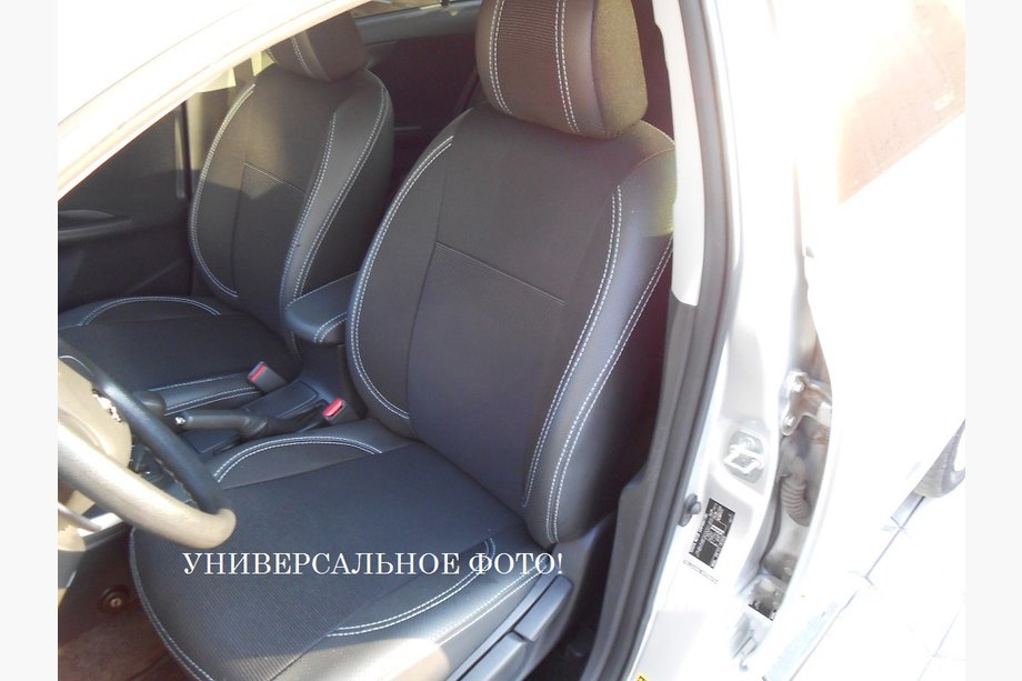 Toyota Highlander 2008–2013 Sædeovertræk i kunstlæder SoyuzAuto Premium Image