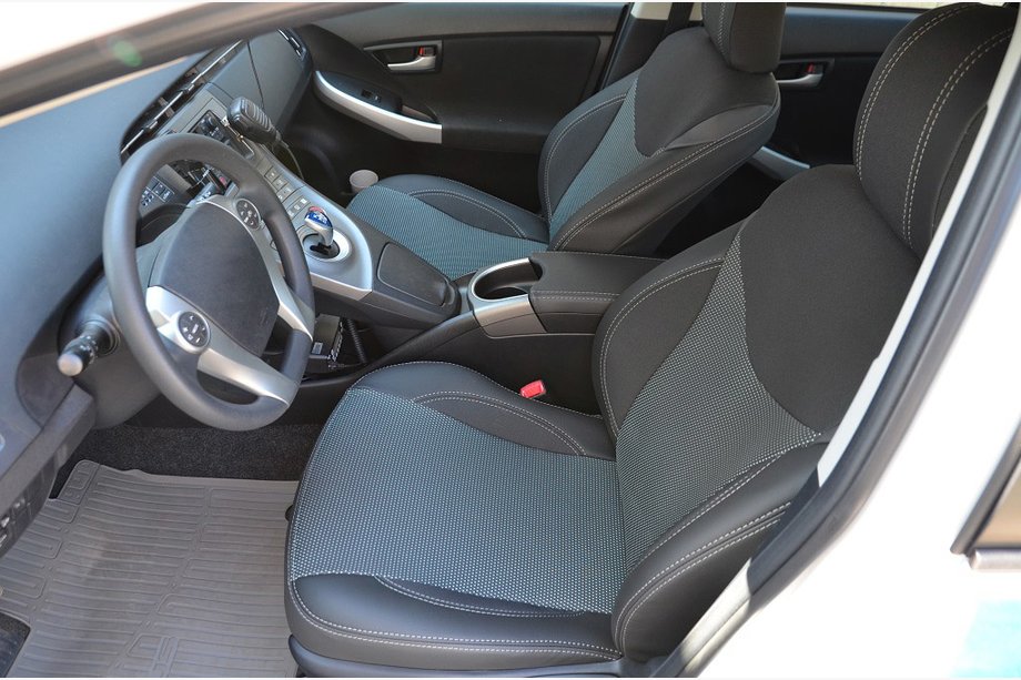 Toyota Prius 2009–2015 Sædeovertræk i kunstlæder SoyuzAuto Premium Image