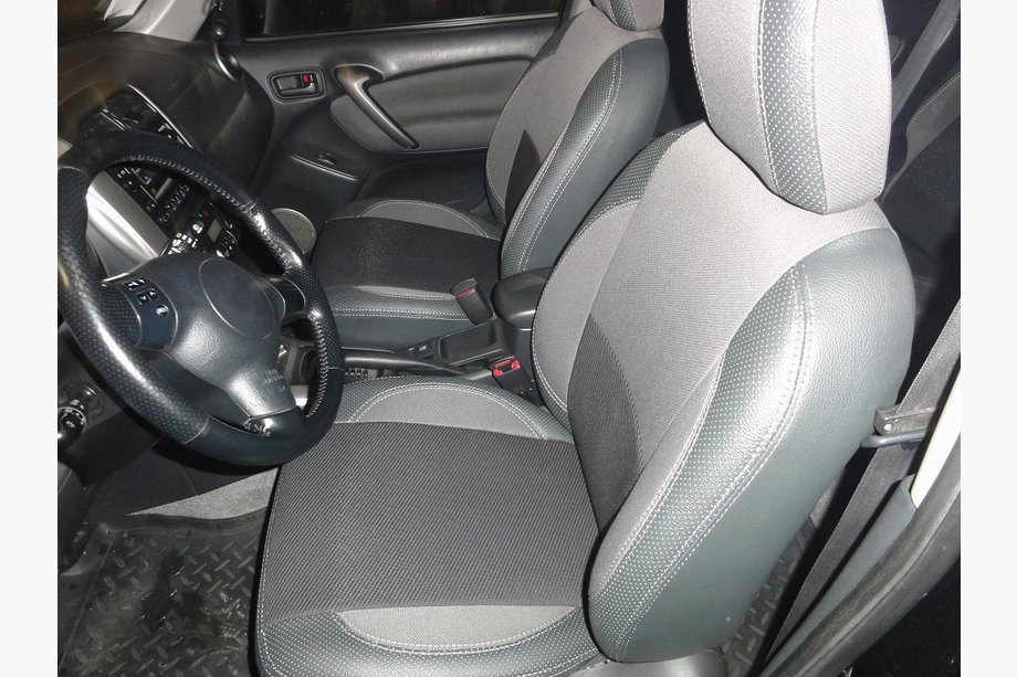 Toyota Rav 4 2001–2005 Sædeovertræk i kunstlæder SoyuzAuto Premium Image