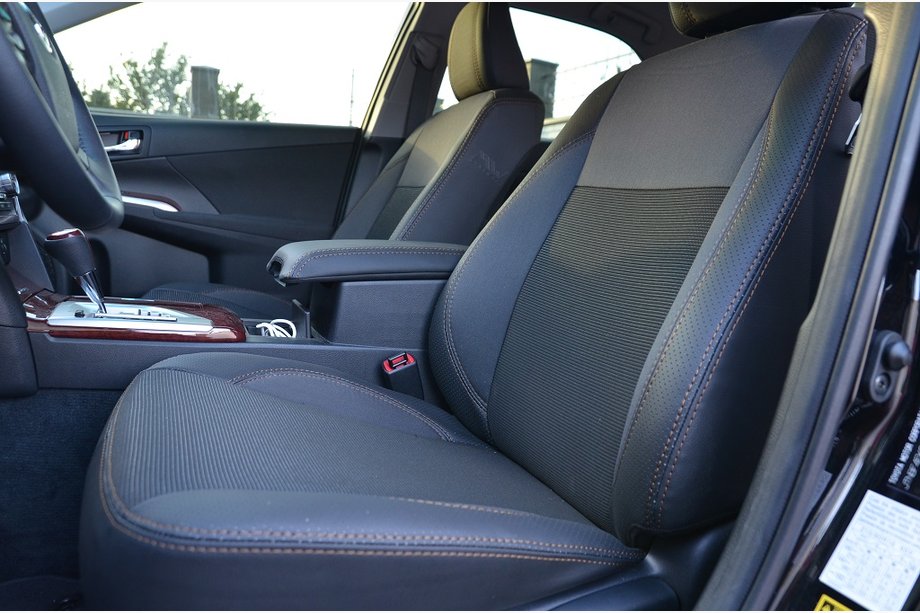 Toyota Camry 2011–2017 Sædeovertræk (kunstlæder↗stof, Premium) Image