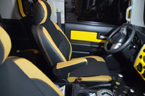 Toyota FJ Cruiser 2006–2022 Sædeovertræk i kunstlæder SoyuzAuto Premium foto 3