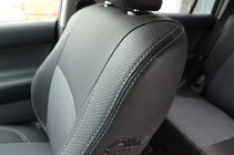 Toyota Land Cruiser Prado 150 2009–2023 Sædeovertræk (kunstlæder + stof, Premium) foto 5