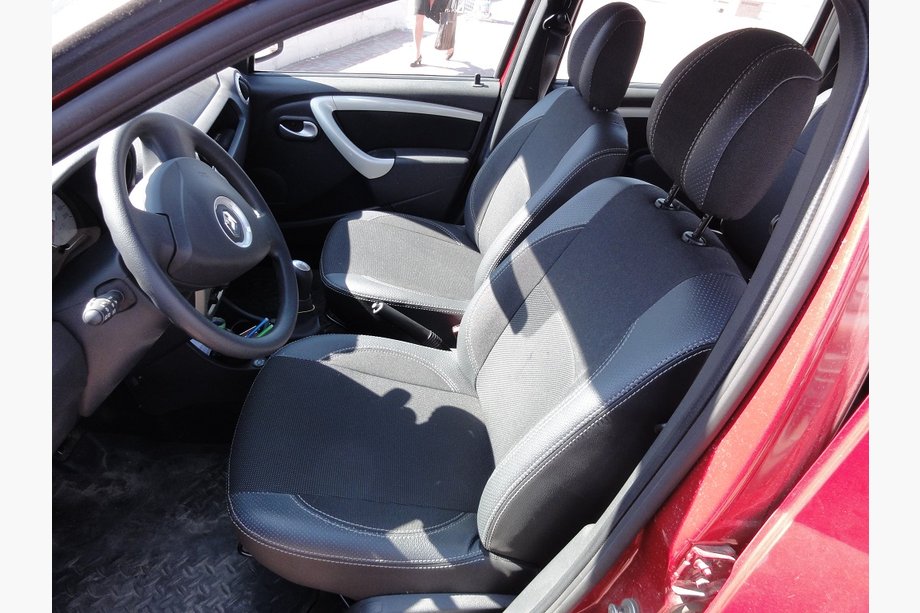 Lada Largus 2012– Sædeovertræk i kunstlæder↗stof Image