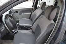 Renault Logan I 2005–2008 Nyhed! Sædeovertræk i økolæder Brothers Premium foto 1