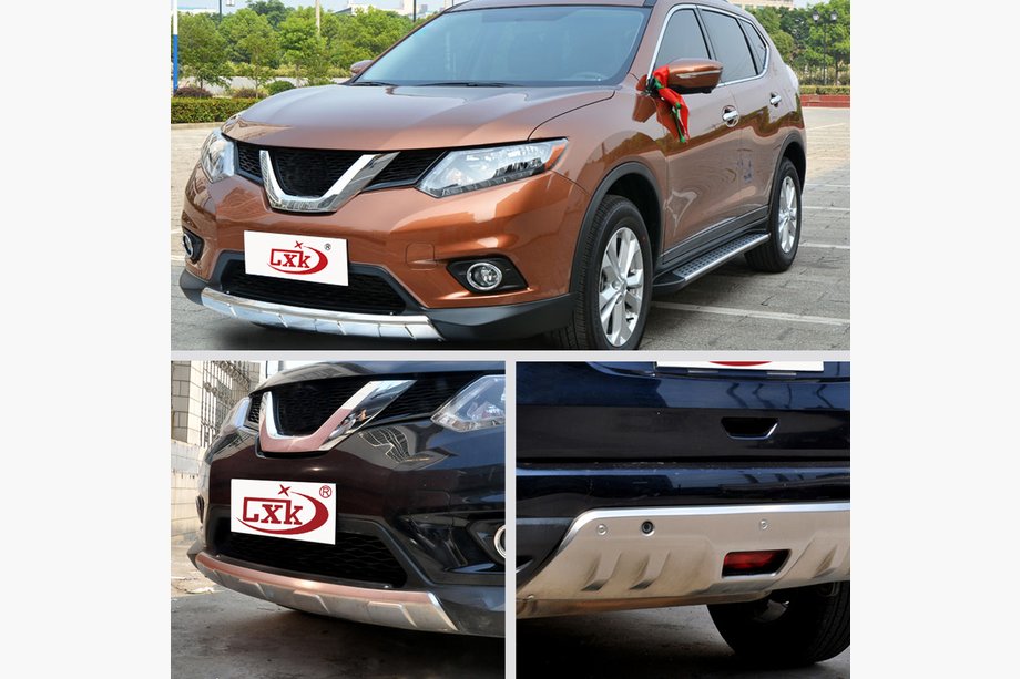 Nissan X-trail T32/Rogue 2014–2021 Front- og bagkofanger lipspoiler V1 (2014-2016) Image