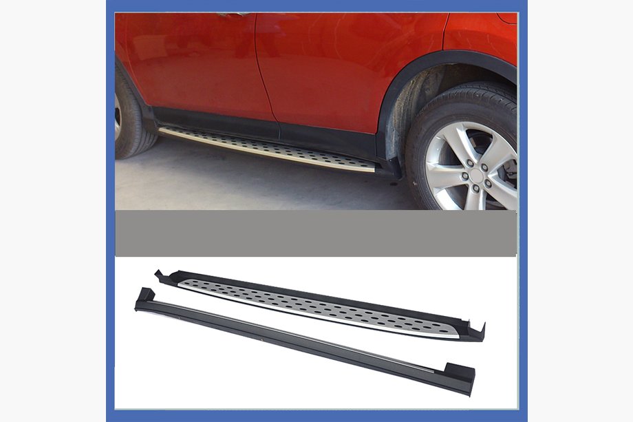 Toyota Rav 4 2013–2018 OEM V2 sideskørter (2013-2016, 2 stk., aluminium) Image