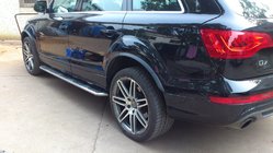 Audi Q7 2005–2015 OEM sidetrin (2 stk., aluminium) foto 2