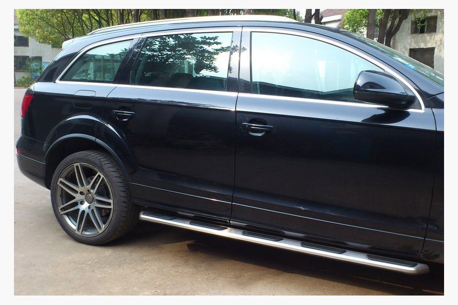 Audi Q7 2005–2015 OEM sidetrin (2 stk., aluminium) Image