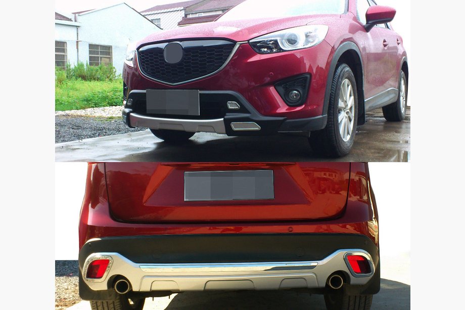 Mazda CX-5 2012–2017 Front- og baglæbespoilere (2 stk.) Image