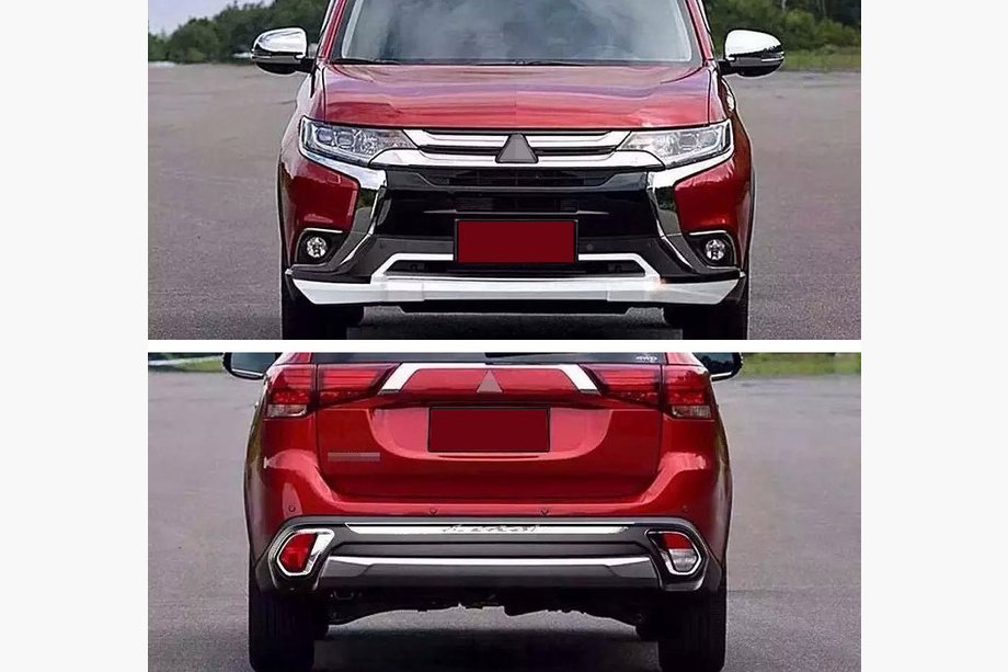 Mitsubishi Outlander 2012–2021 For- og bagkofangerlæber (2 stk., 2015-2018) Image