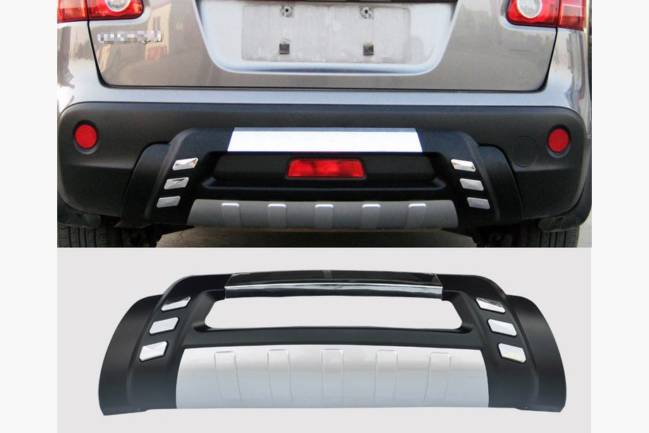 Nissan Qashqai 2007–2010 Bageste diffuser V2 (grå plast) Image
