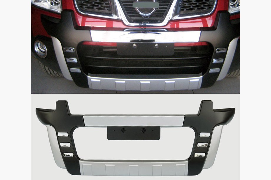Nissan Qashqai 2010–2014 Frontdiffuser V2 (plast) Image