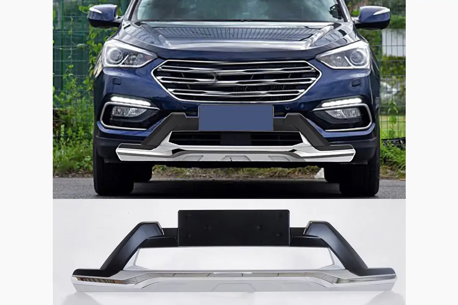 Hyundai Santa Fe 3 2012–2018 Forreste og bageste læbespoilere (2016-2018) Image