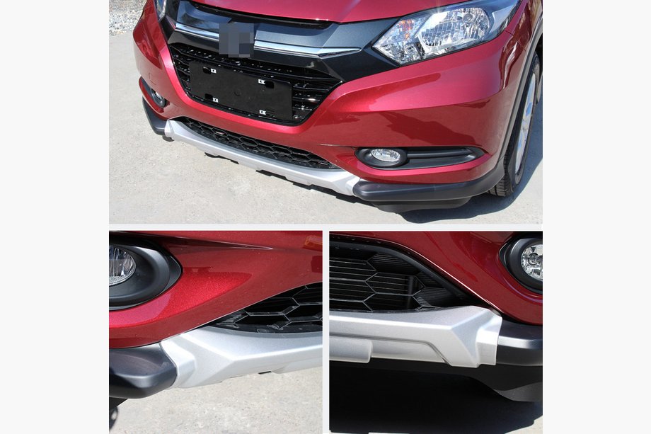 Honda HR-V 2014–2021 Front- og bagkofanger læbespoilere (2 stk., 2015-2018) Image