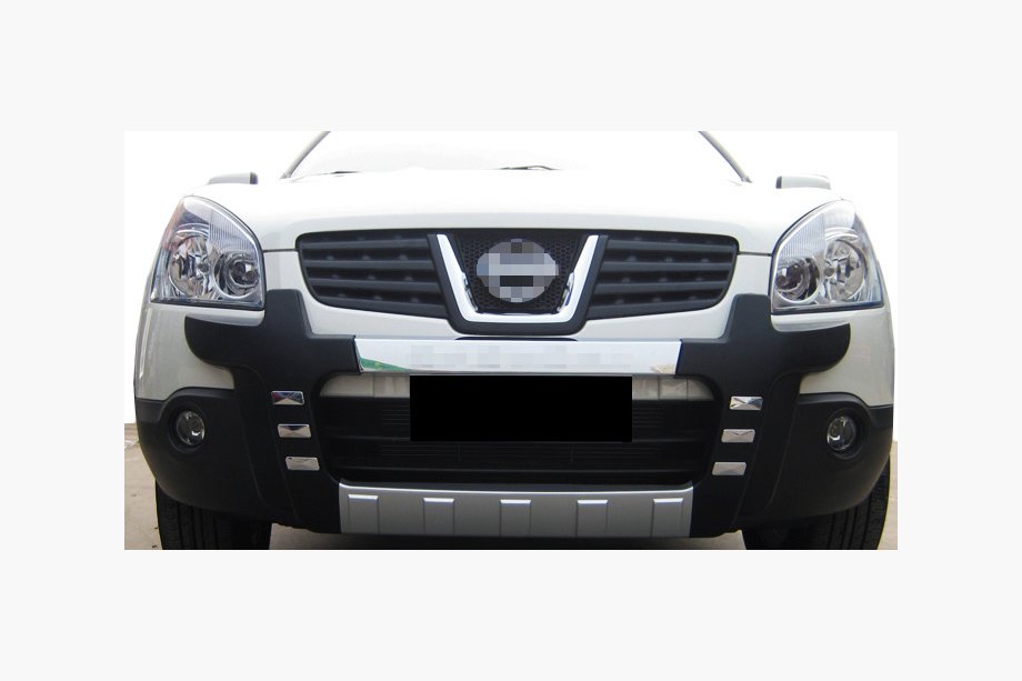 Nissan Qashqai 2007–2010 Frontdiffuser V2 (plast) Image
