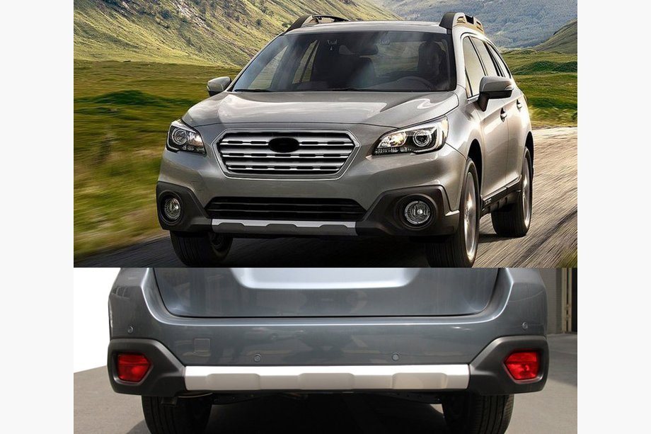Subaru Outback 2014–2019 For- og baglæbespoilere V1 (2 stk., EU) Image
