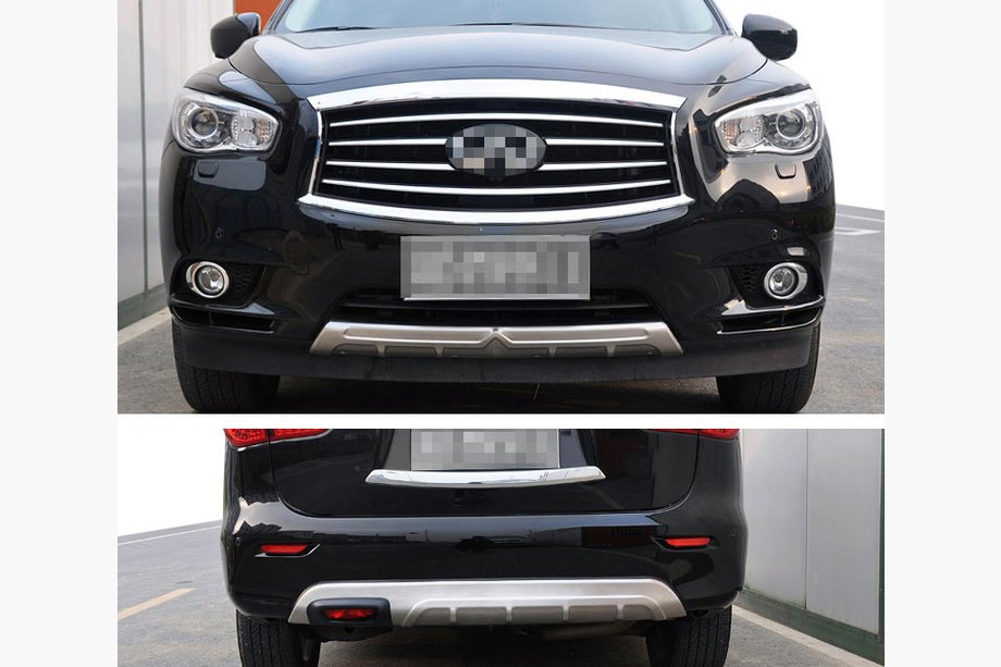 Infiniti QX60 2016–2021 Front- og baglæbespoilere (2 stk.) Image