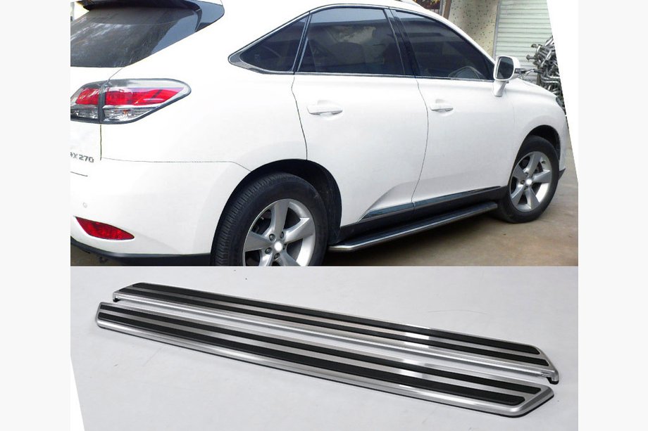 Lexus RX 2009–2015 Sideløbebrædder Original V1 (sæt 2 stk., aluminium) Image