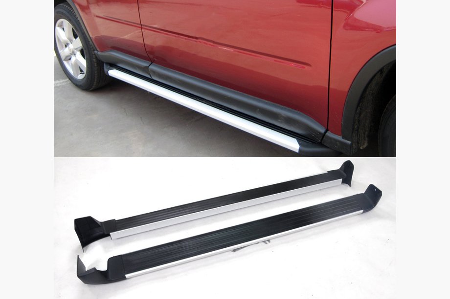 Nissan X-trail T31 2007–2014 Originale sidetrin (2 stk., aluminium) Image