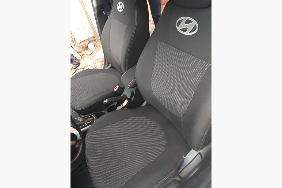 Hyundai Accent 2006–2010 Sædeovertræk (stof, Classik) Image