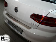 Volkswagen Passat B8 2015–2023 Bagkofangerbeskytter med ombuk Nataniko (rustfrit stål) foto 1