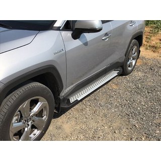 Sidetrin Allmond Grey (2 stk., aluminium) foto 1