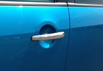 Citroen C-4 Picasso 2013–2022 Krom dørgrebsafdækninger OmsaLine (4 stk., rustfrit stål) foto 1