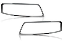 Audi A4 B6 2000–2004 Krom forlygterammer (2 stk., ABS) foto 1