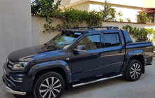 Volkswagen Amarok 2010–2022 Siderør (2 stk., rustfrit stål) 60 mm foto 1